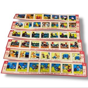 16 1960 Kenner Give A Show Projector Slides Classic Cartoon Characters Multiple